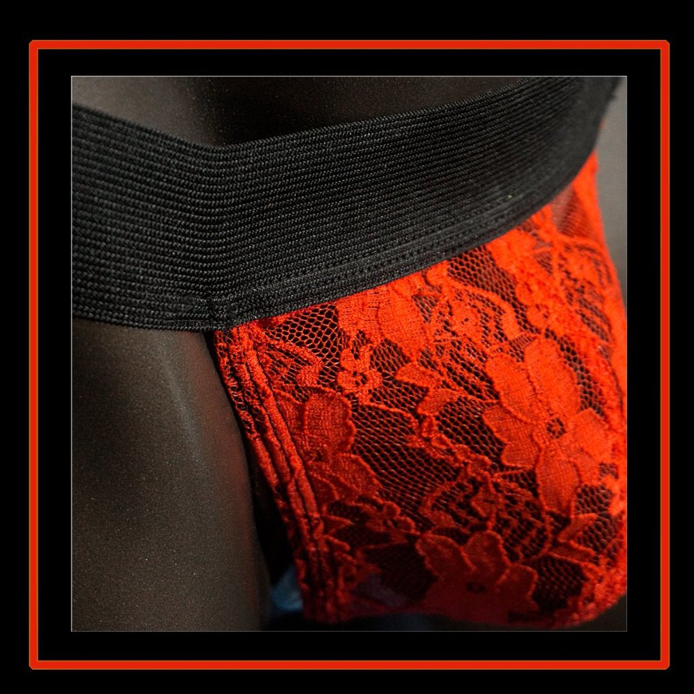 Mens RED Gstring Handmade - Picture 2 of 4